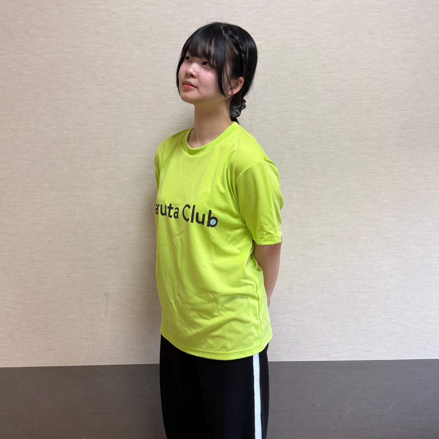 Karuta Club ドライTシャツ (ライトグリーン)